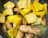 Foto langkah ke 3 dari resep Ayam Tahu Bumbu Sambal Hijau.