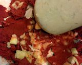 A picture of step 1 of Arroz Amarillo con Carnitas/ Achiote Rice Supper with Pork Carnitas.