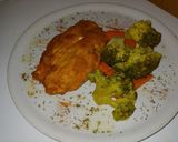Foto del paso 9 de la receta: Pechuda de pollo rellena jamón york y queso de mahón