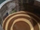 এগ লেস চকলেট জেব্রা কেক (egg less chocolate zebra cake recipe in Bengali)