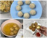 Foto langkah ke 5 dari resep Bola Kentang Keju Mix Sayuran.