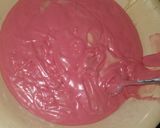A picture of step 3 of Coloured cake.