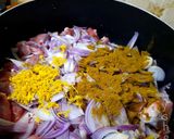 A picture of step 1 of Lamb Meat Pepper soup.