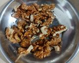 A picture of step 1 of Walnut fudge.