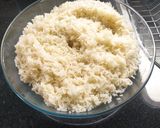 Foto del paso 1 de la receta: Hamburguesas de arroz con vegetales rellenas
