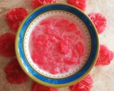 Foto langkah ke 4 dari resep Bubur sumsum rasa strawberry.