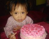 Foto langkah ke 8 dari resep Rainbow cake.