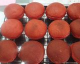 Foto langkah ke 7 dari resep Bomboloni Red Velvet🍓🍓.