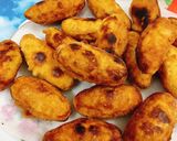 Hình bước làm 3 của món Lại nhanh gọn cứu đói đêm khuya với món: KHOAI LANG KÉN 🍠