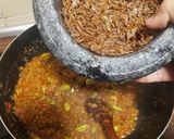 Gambar langkah 8 resipi Sambal Bilis Petai.