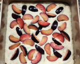 Foto del paso 6 de la receta: 🥧 Torta de Alemana de Ciruelas (Pflaumen Streuselkuchen) - Kuchen de ciruelas frescas 🥧 sin amasar