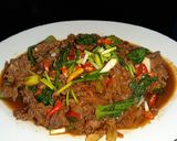 Foto langkah ke 4 dari resep Spicy Beef Slice Teriyaki.