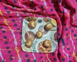 A picture of step 5 of Besan burfi (Magas ladoo).