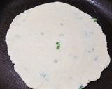 銀魚蔥油蛋餅的食譜步驟2照片