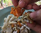รูปขั้นตอนการทำที่ 1 ของ ข้าวผัดไข่ปู