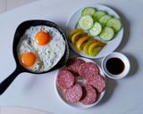 Hình bước làm 3 của món Bữa Sáng tại nhà