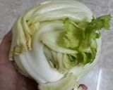 Hình bước làm 1 của món Ngồng cải sen xào