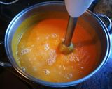 Foto del paso 8 de la receta Crema de calabaza, boniato y zanahoria