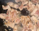 Une image de l'étape 2 de Poulet moutarde et miel.