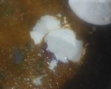 A picture of step 9 of Palak koftas curry.