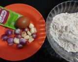 Foto langkah ke 1 dari resep Kekian telur & terigu (untuk capcay / mie goreng).