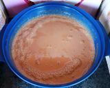 Une image de l'étape 2 de Glace au chocolat 🍫 et glace au chocolat 🍫 éclats de cookies #juin.