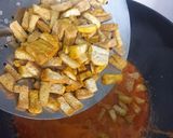 Foto langkah ke 3 dari resep Balado Udang & Tahu.