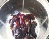 A picture of step 2 of Chocolate Halwa/Sheera.
