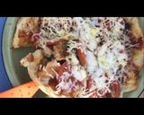 Foto langkah ke 7 dari resep Pizza Bayam pakai Tepung pizza Instant.