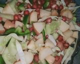 A picture of step 5 of Fresh fruit and veggies salad.