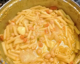 Foto del paso 2 de la receta: 254. Sopa vegetariana de garbanzos y pasta al curry