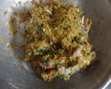 A picture of step 3 of Veg paratha.
