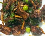 รูปขั้นตอนการทำที่ 5 ของ ผัดเผ็ดปลานิลแดดเดียวทอด