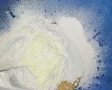 A picture of step 2 of Cheese filled scornes.
