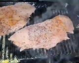 A picture of step 3 of Chicken steak with mushroom sauce.