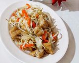 Foto langkah ke 4 dari resep Tumis tahu pong tauge kol.