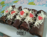 Foto langkah ke 4 dari resep Pancake Pisang Coklat.