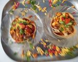A picture of step 12 of Usad Chaat in Baked Katori.