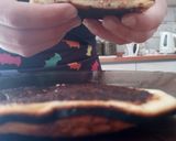 Foto del paso 6 de la receta: Panqueques esponjosos estilo japonés🌸🍥