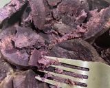 Foto langkah ke 1 dari resep Purple Potato Spiral Mooncakes (Thousand Layers).