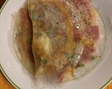 A picture of step 3 of Vietnamese Grilled Rice Paper (Bánh Tráng Nướng).