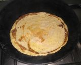 A picture of step 2 of Kuttu ke chilla.