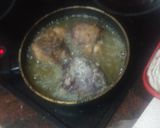 Foto del paso 4 de la receta: Estofado de pollo con berenjena y papas