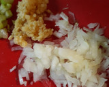 A picture of step 3 of Fermented Kiwi Cabbage Chow Chow.