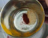 A picture of step 2 of Mogri sabji.