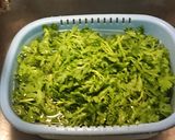 春菊煎蛋的食譜步驟1照片