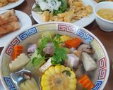 Hình bước làm 5 của món Canh củ quả chay