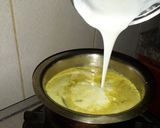 A picture of step 9 of Morcurry kerala style/morkuzhambu.
