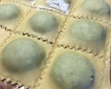 Une image de l'étape 7 de Raviolis ricotta chèvre épinards.