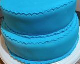 Foto del paso 5 de la receta: Torta temática, fondo del mar